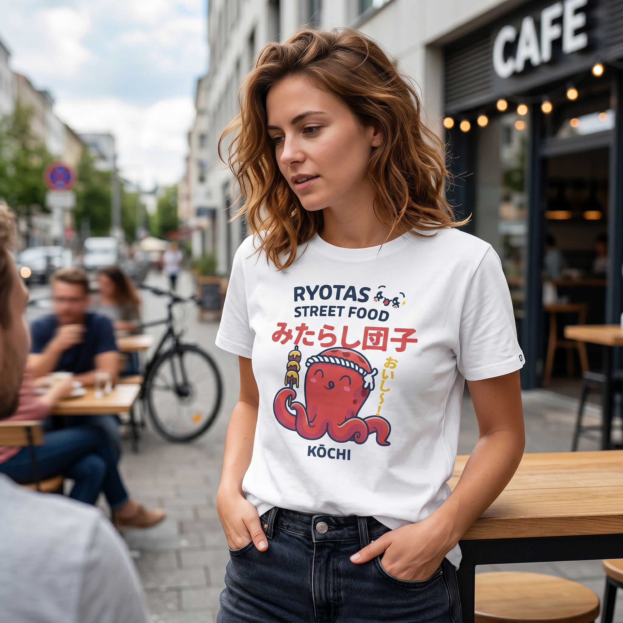 Japanese Octopus Graphic T-Shirt - Ryotas Street Food