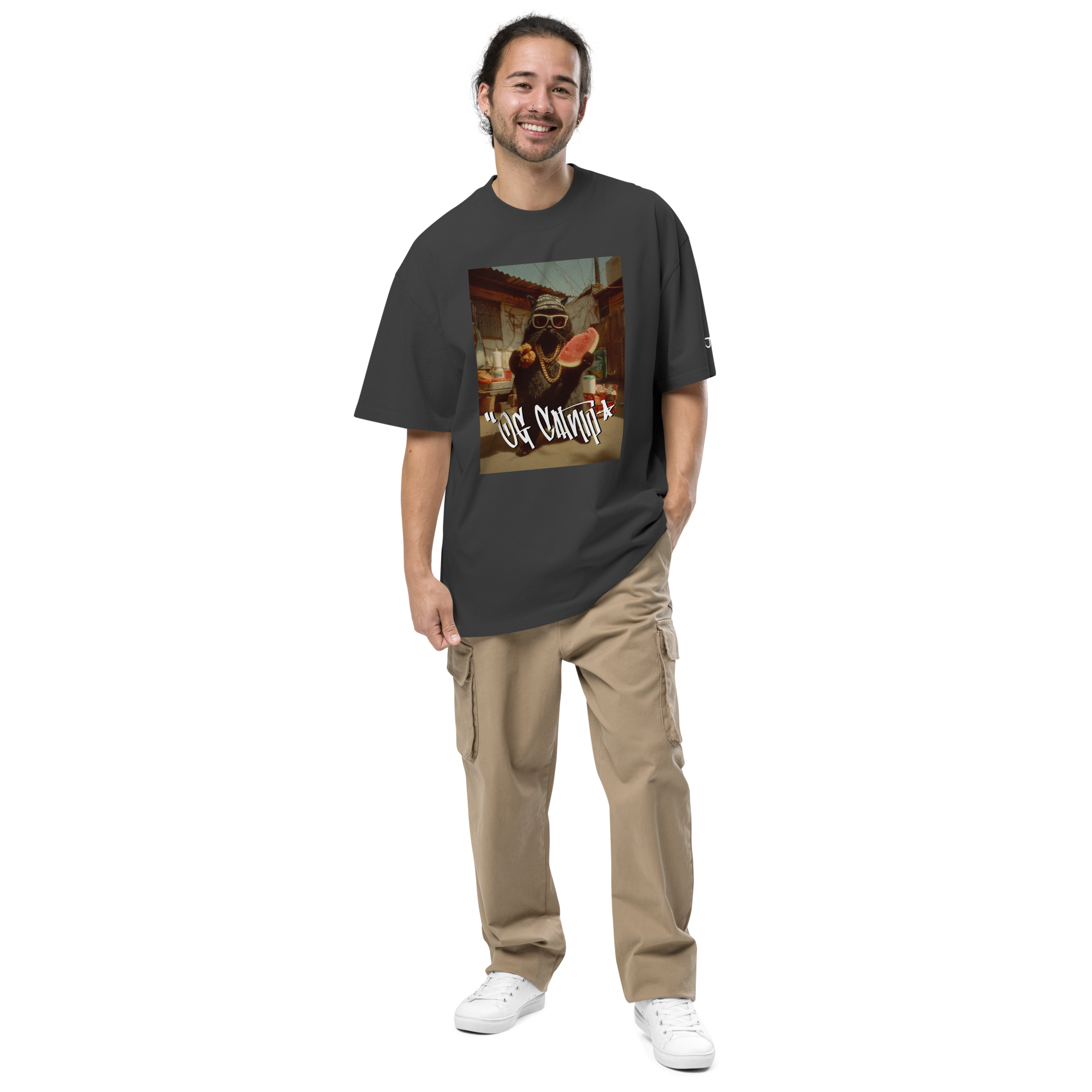 OG Chillin’ – Cool Cat Graphic Tee