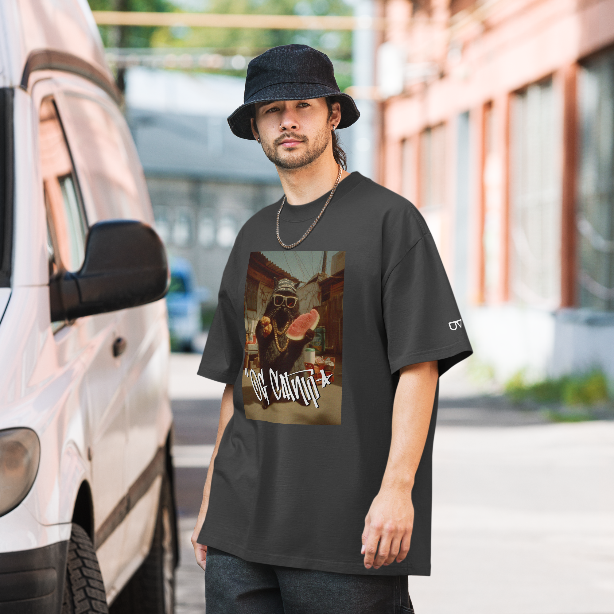 OG Chillin’ – Cool Cat Graphic Tee