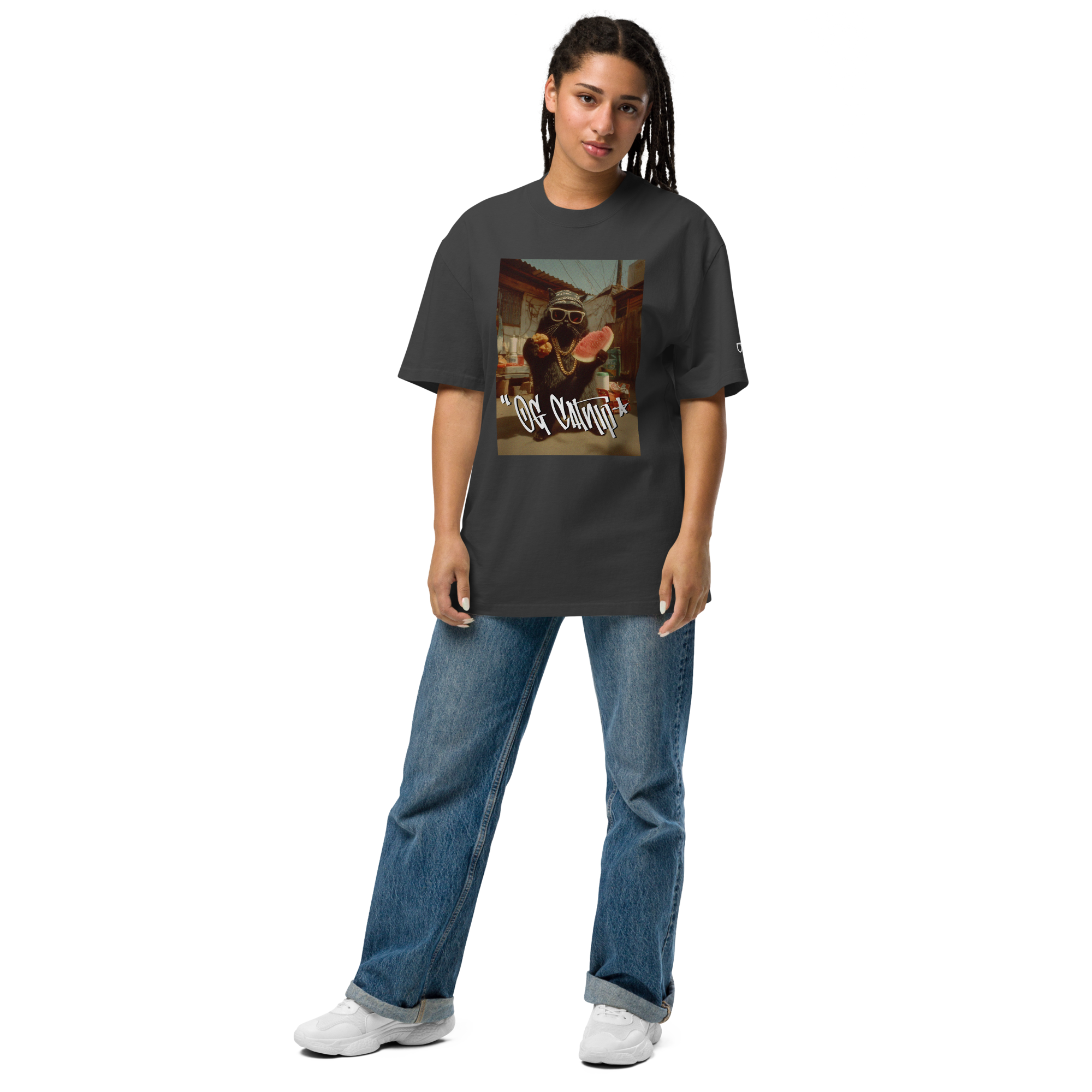 OG Chillin’ – Cool Cat Graphic Tee
