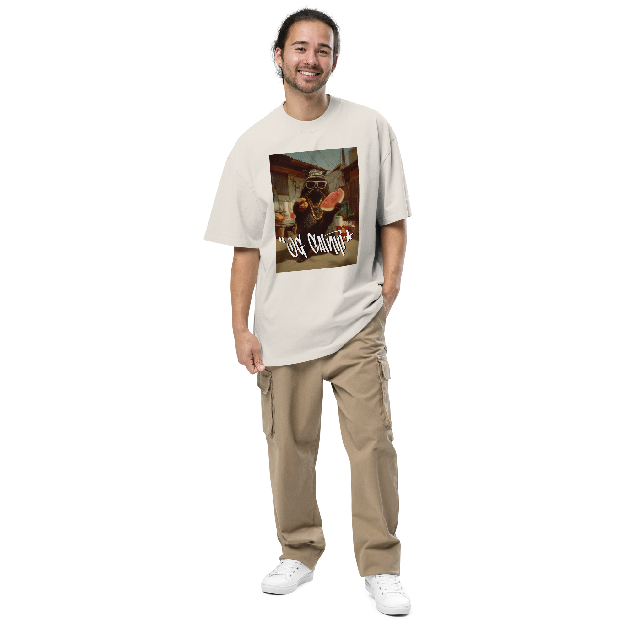 OG Chillin’ – Cool Cat Graphic Tee