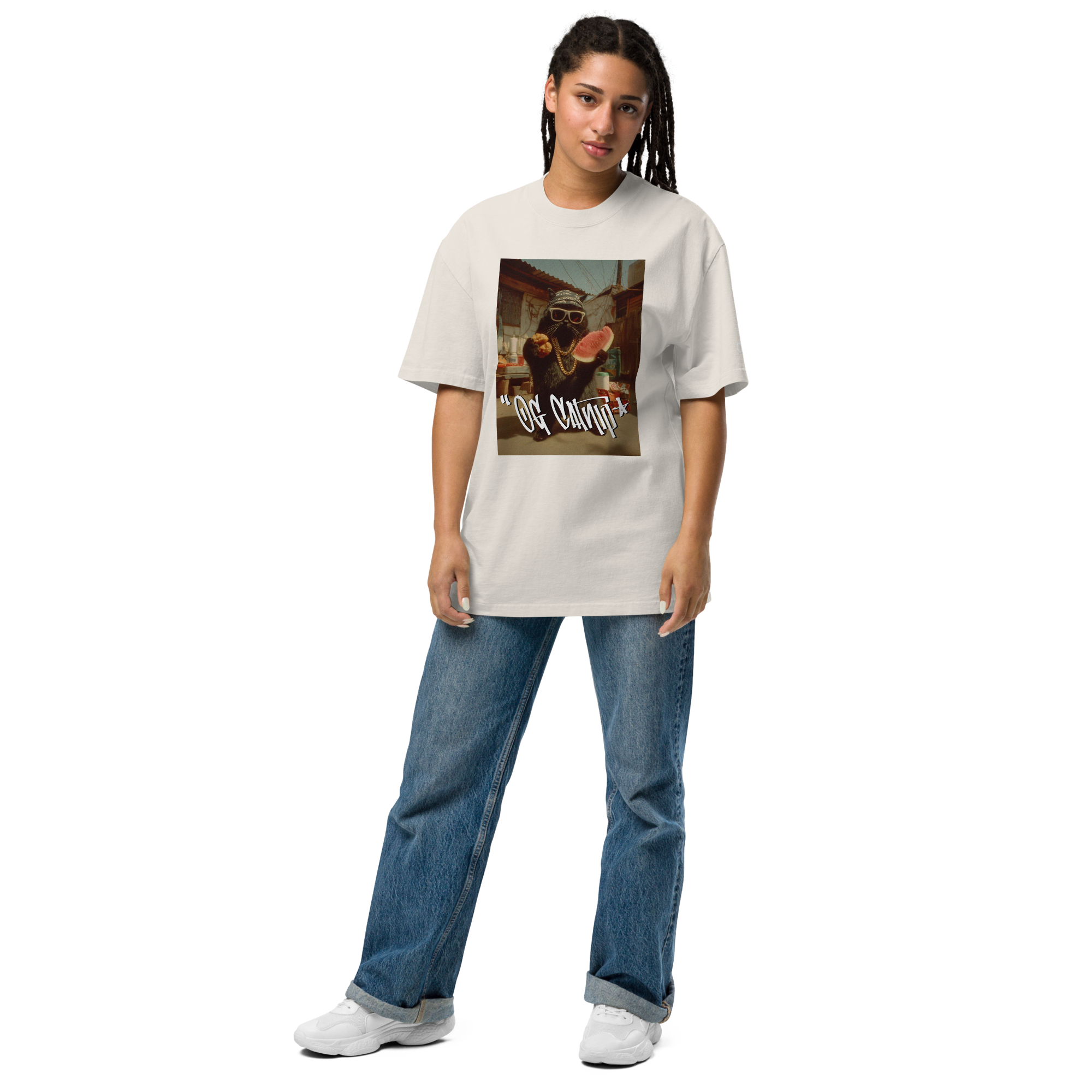 OG Chillin’ – Cool Cat Graphic Tee