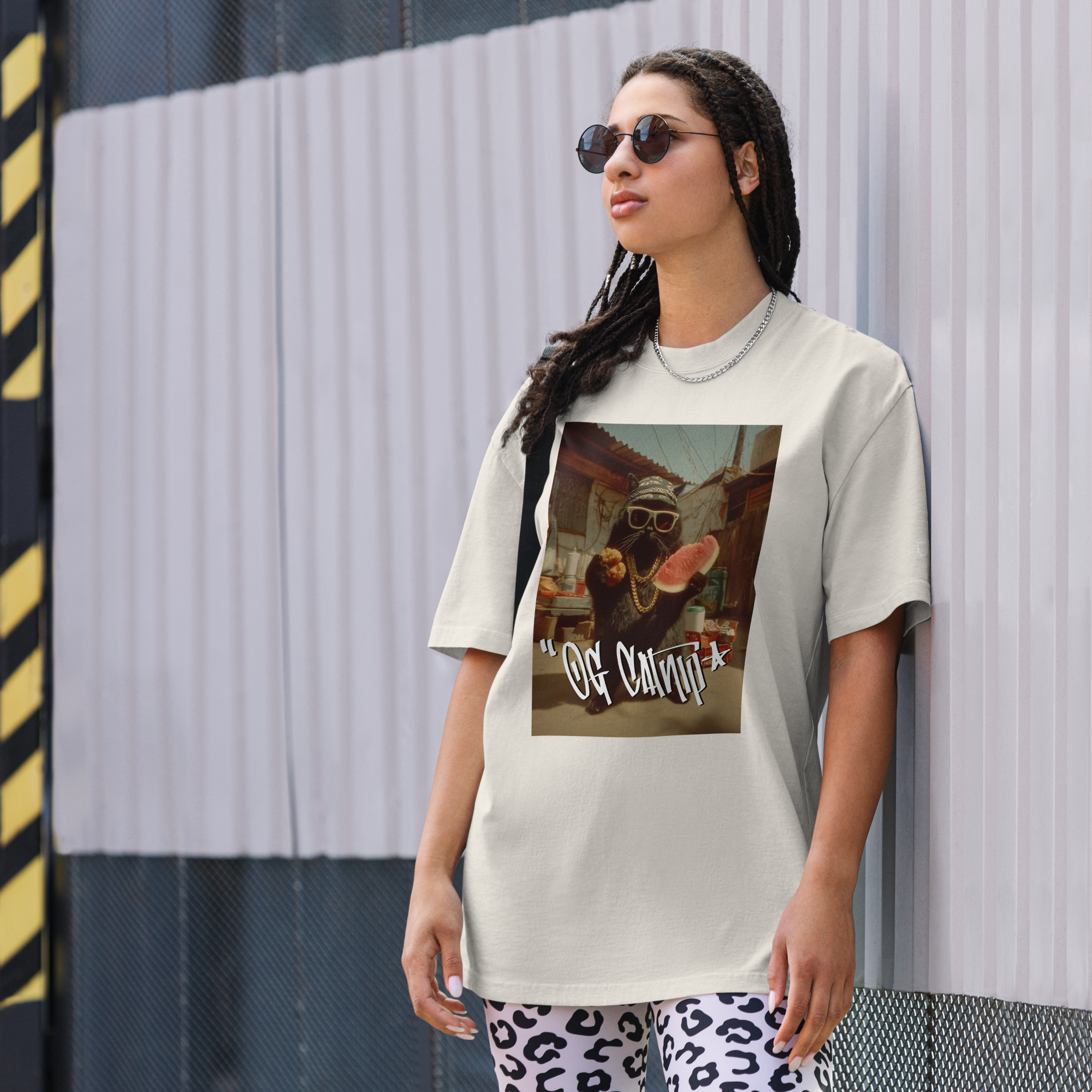 OG Chillin’ – Cool Cat Graphic Tee