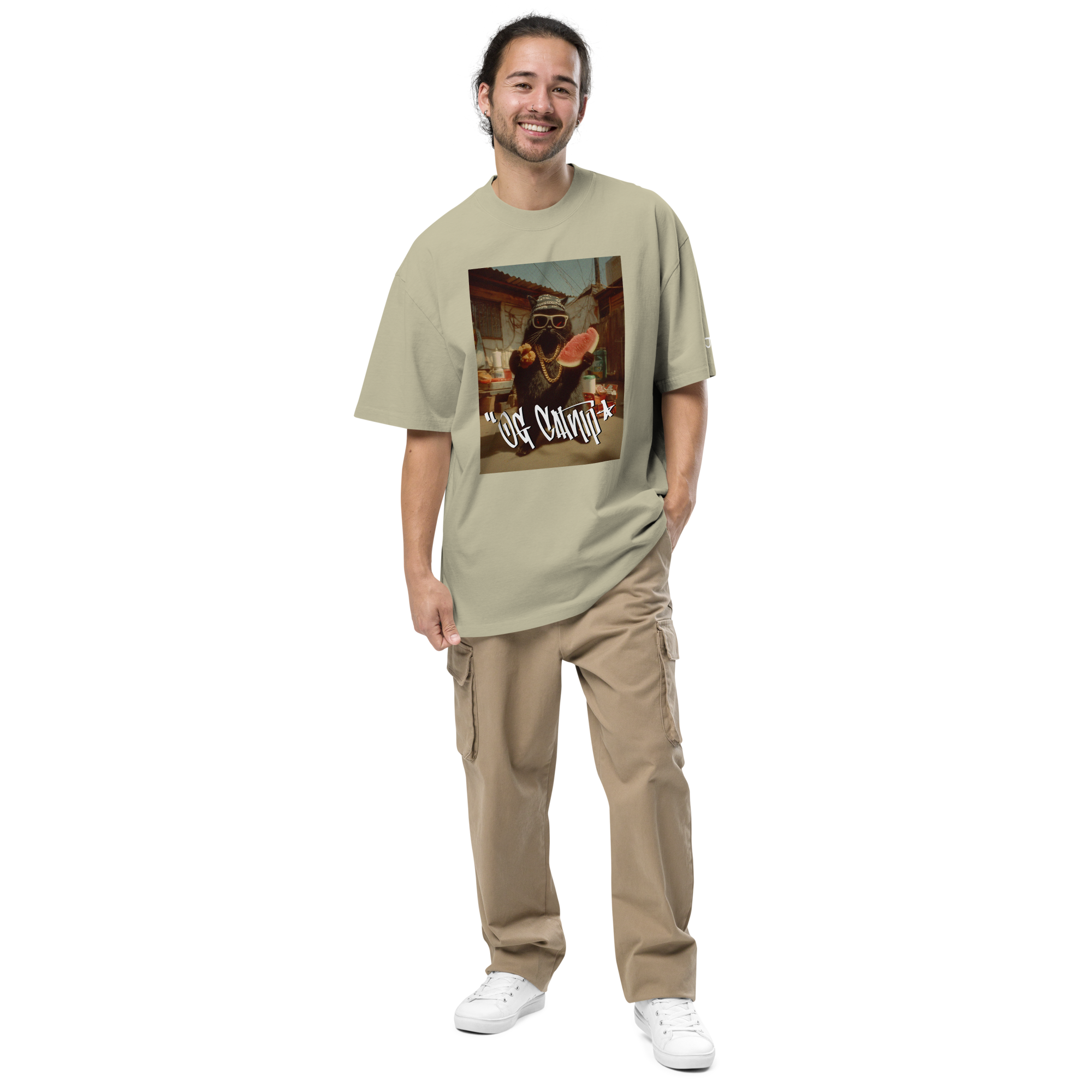OG Chillin’ – Cool Cat Graphic Tee