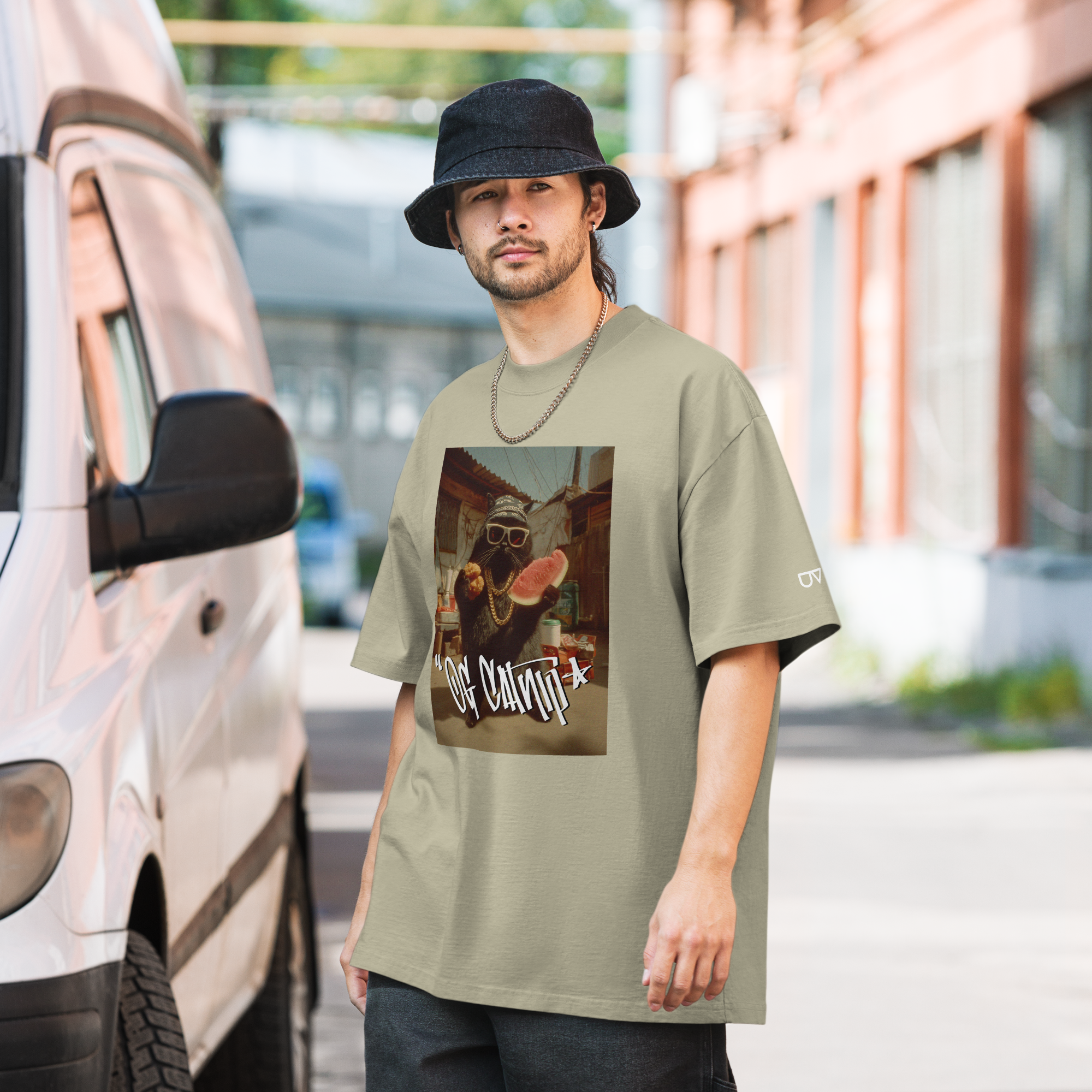 OG Chillin’ – Cool Cat Graphic Tee