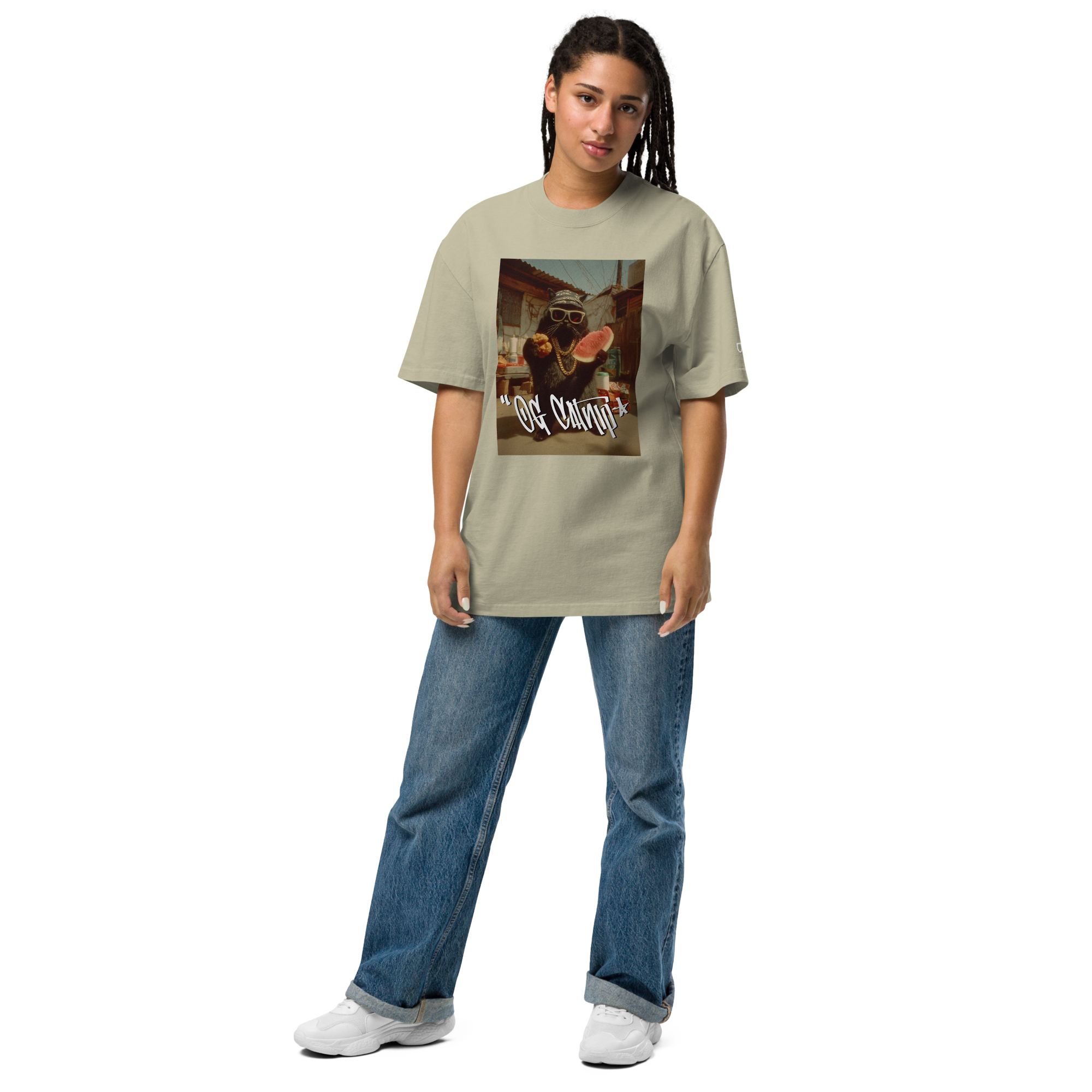 OG Chillin’ – Cool Cat Graphic Tee