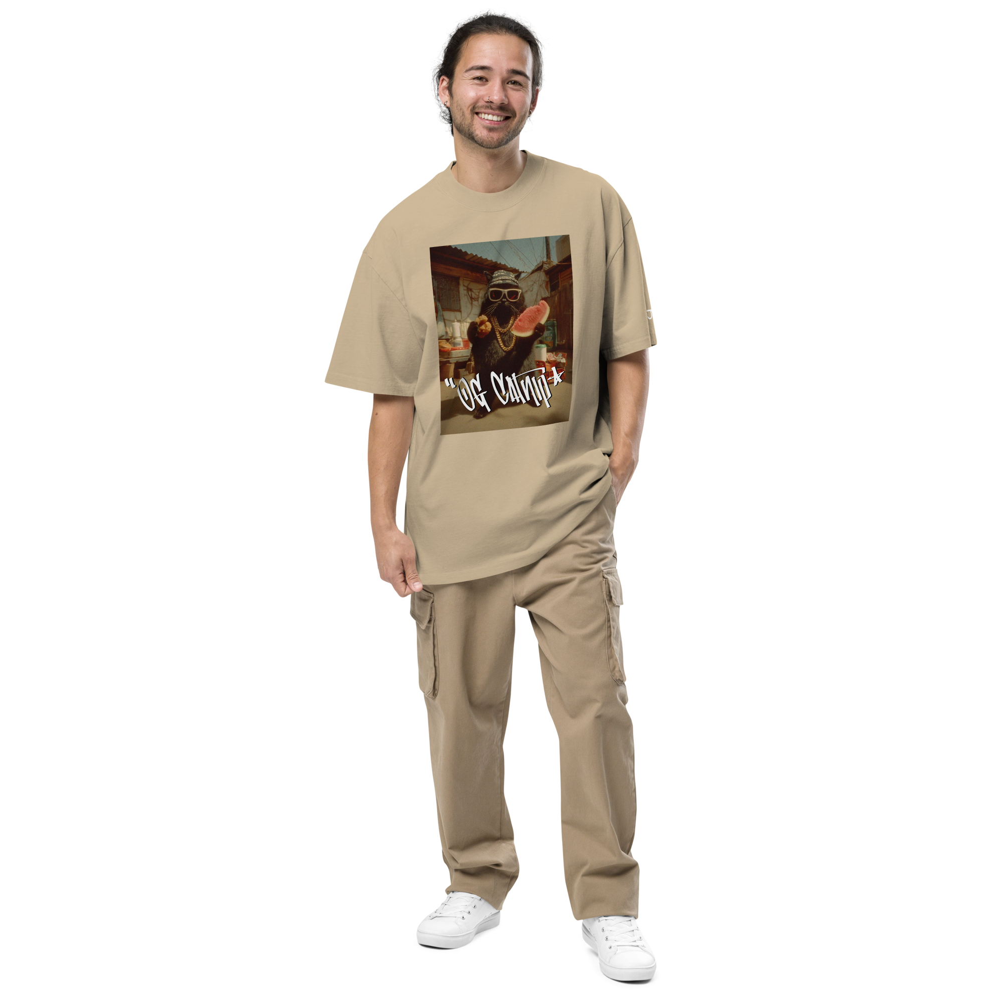 OG Chillin’ – Cool Cat Graphic Tee