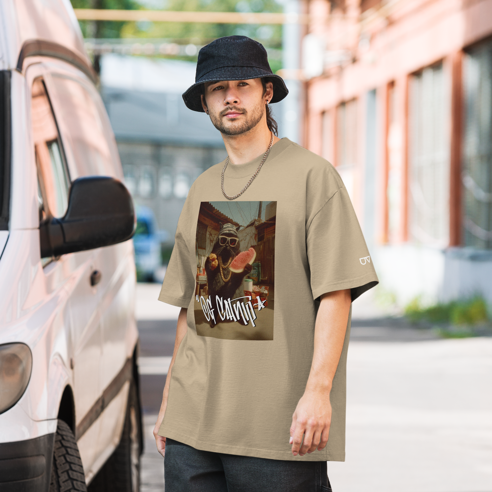 OG Chillin’ – Cool Cat Graphic Tee