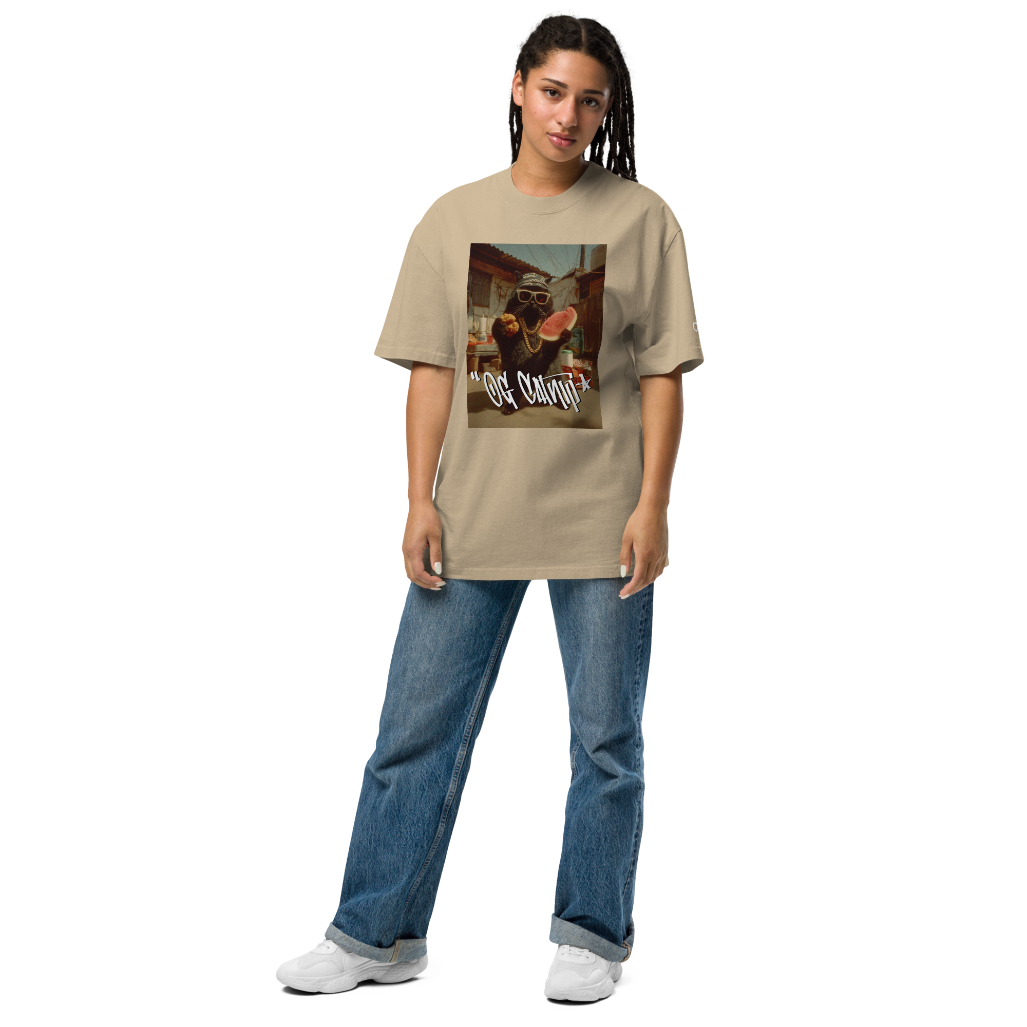 OG Chillin’ – Cool Cat Graphic Tee