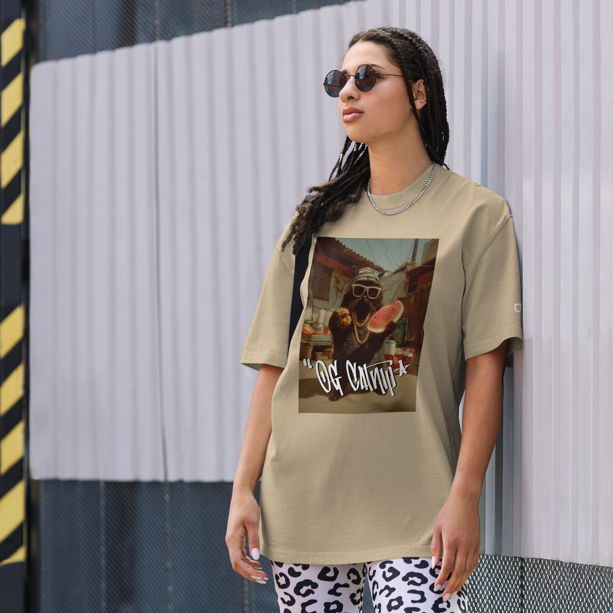 OG Chillin’ – Cool Cat Graphic Tee