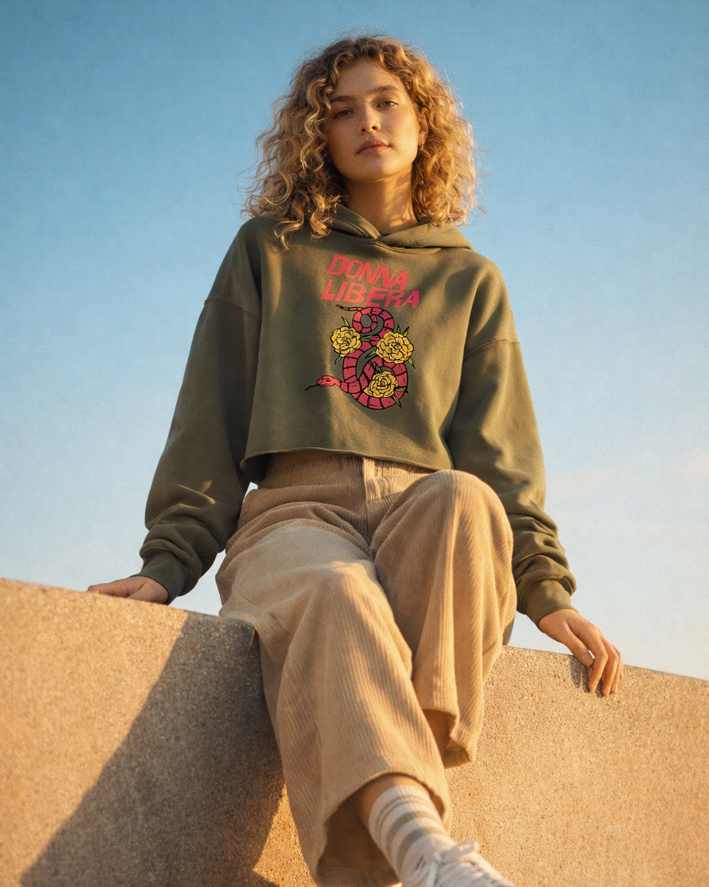 Crop Hoodie
