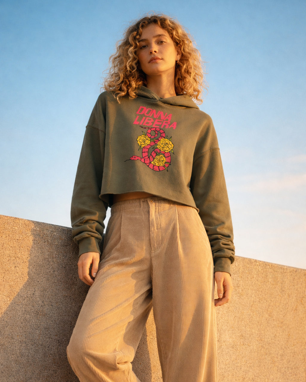 Crop Hoodie