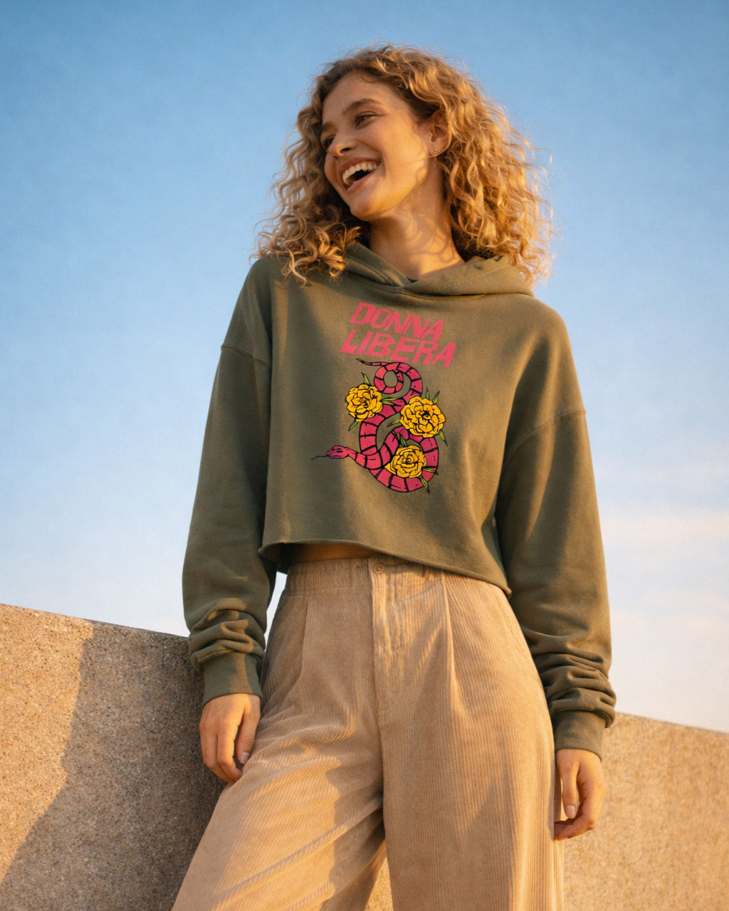 Crop Hoodie